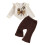 (2-3 Years, Khaki) Ensemble 2 pièces taille élastique 1