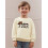 (4-5 Years, Beige) Φούτερ γενεθλίων νήπιο στρογγυλή λαιμόκοψη 3