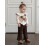 (2-3 Years, Khaki) Ensemble 2 pièces taille élastique 3