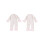 (18-24 Months, White) Μοντέρνα πιτζάμα χωρίς μακριά μανίκια 2