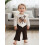 (2-3 Years, Khaki) Ensemble 2 pièces taille élastique 7