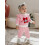(18-24 Months, Pink) Φούτερ 2 τεμαχίων φθινοπωρινά ρούχα 3