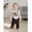 (2-3 Years, Khaki) Ensemble 2 pièces taille élastique 4