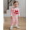 (18-24 Months, Pink) Φούτερ 2 τεμαχίων φθινοπωρινά ρούχα 6