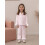 (3-4 Years, Pink) Σετ πιτζάμας νήπιο, μανίκια, παντελόνι 7