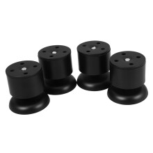 4pcs Adjustable Stainless Steel Furniture Legs Height Adjustable Metal Feet for Sofa Table Cabinet Replacement
