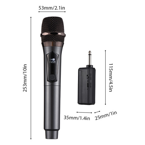 Wireless Bluetooth Microphone with 3.5mm Plug for Clear Sound Performance 1