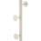 Living And Home Freestanding Coat Rack with Marble Base, White 4