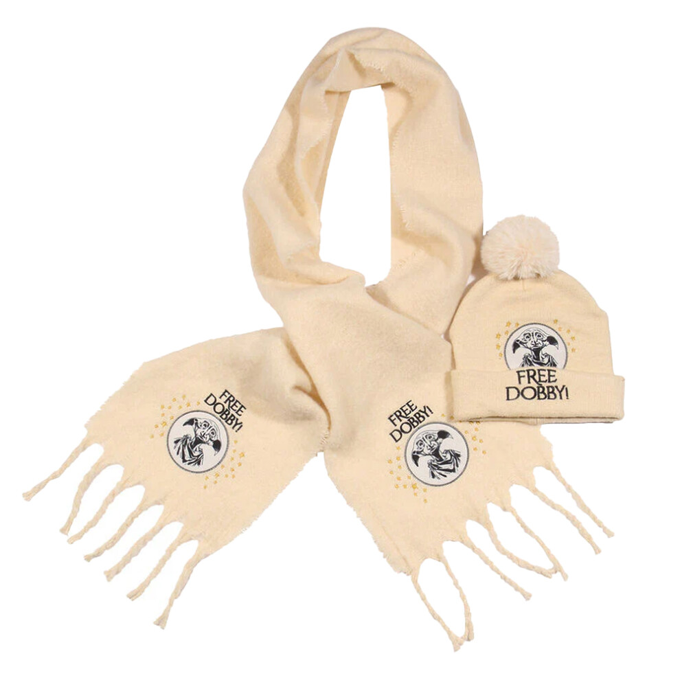 Harry Potter Free Dobby Scarf & Beanie Set