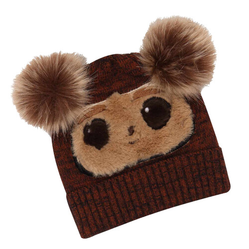 Gremlins Gizmo Face Fluffy Beanie 1