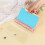 2 Pack A6 Soft PVC 6 Rings Binder, Clear Budget Binder, Refillable Planner Binder, Ring Binder Cover with Snap Button 5
