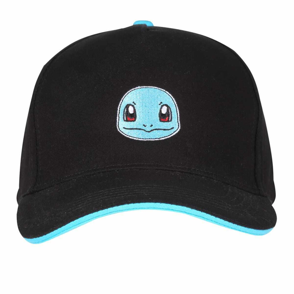 Pokémon Pokemon Squirtle Badge Baseball Cap Black