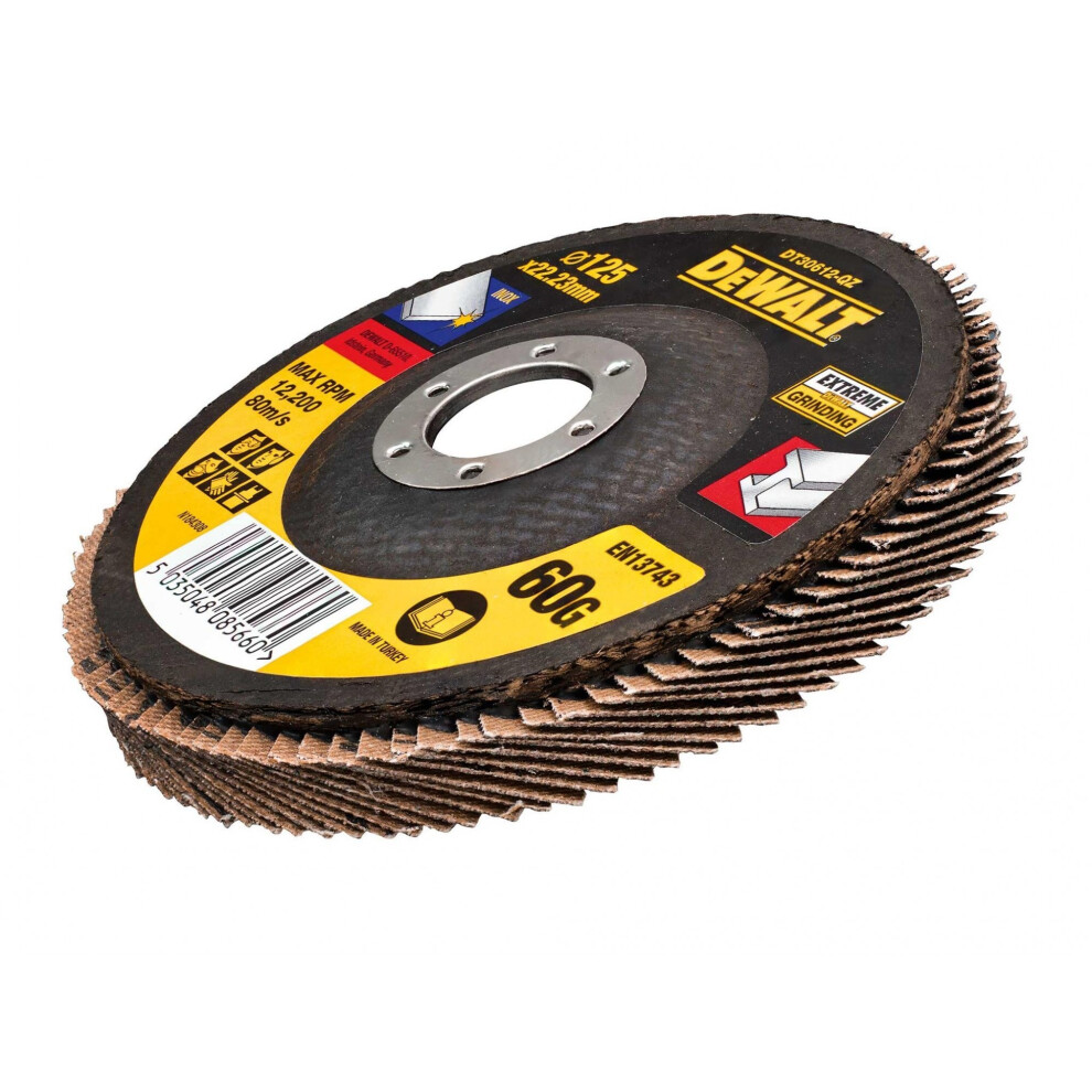 Dewalt Power Tools Extreme Metal Flap Disc - Multi Colour - Image 3