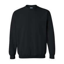 (M, Black) Gildan Unisex Adult Heavy Blend Crew Neck Sweatshirt