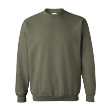 (3XL, Military Green) Gildan Unisex Adult Heavy Blend Crew Neck Sweatshirt