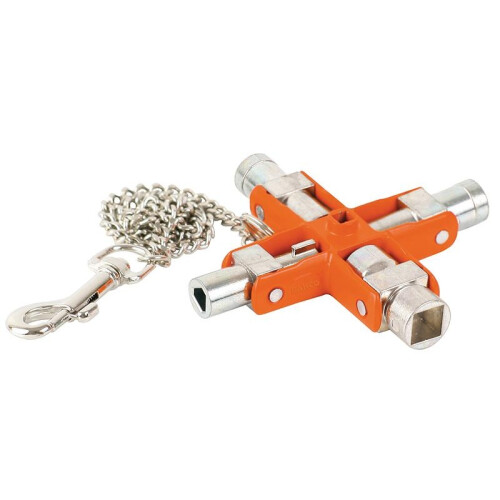 Bahco Bahco 9-in-1 Switch Cabinet Master Key