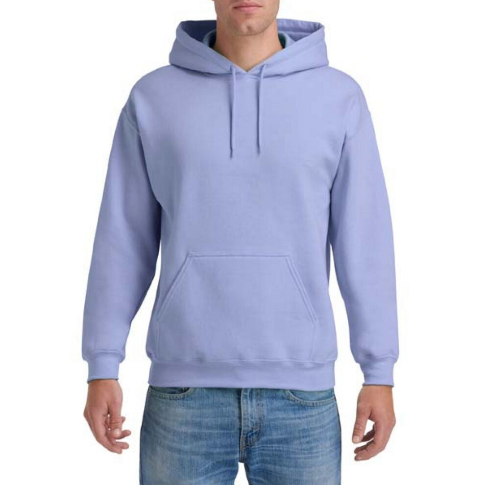 Gildan (Xxl, Violet) Unisex Adult Heavy Blend Hoodie Multicoloured
