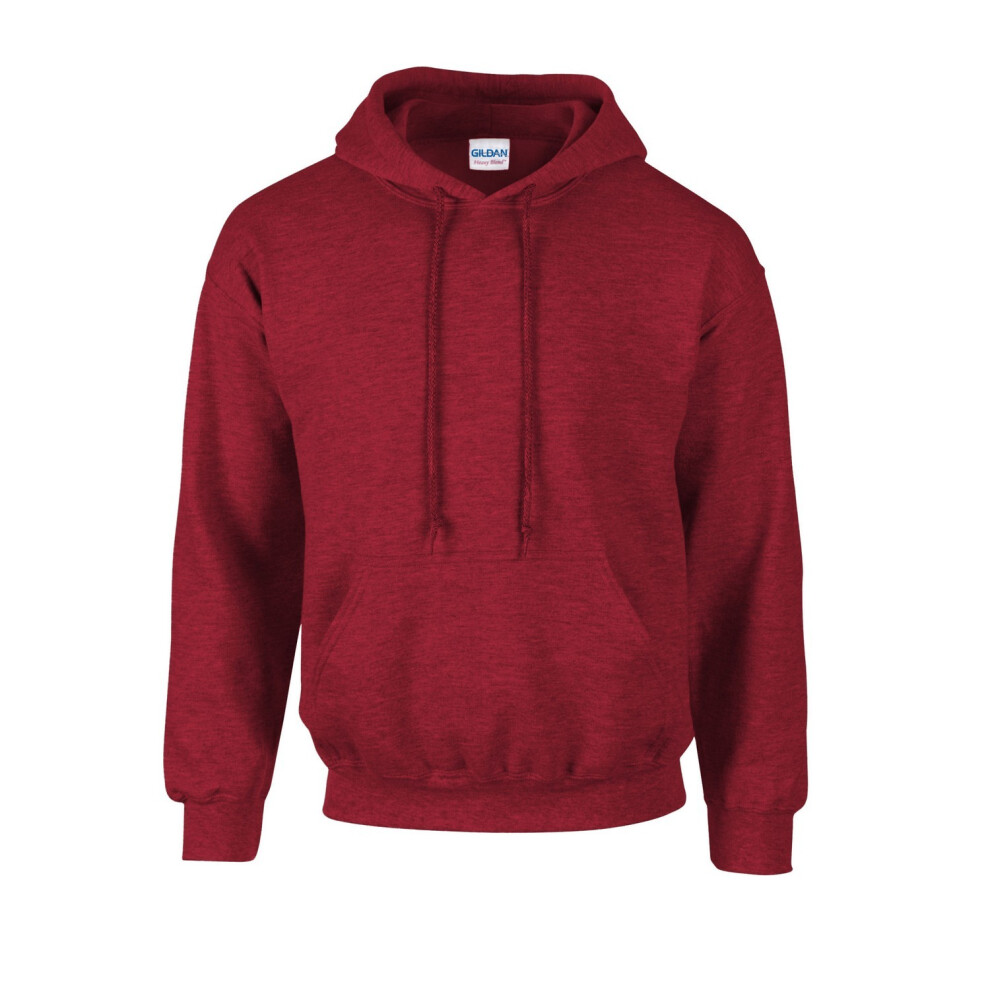 Gildan (Xxl, Antique Cherry ) Unisex Adult Heavy Blend Hoodie Red