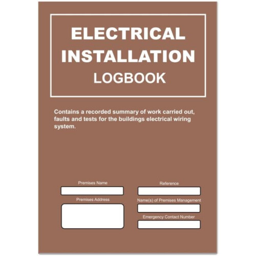 Electrical Installation Logbook by DocsStore Paperback Book