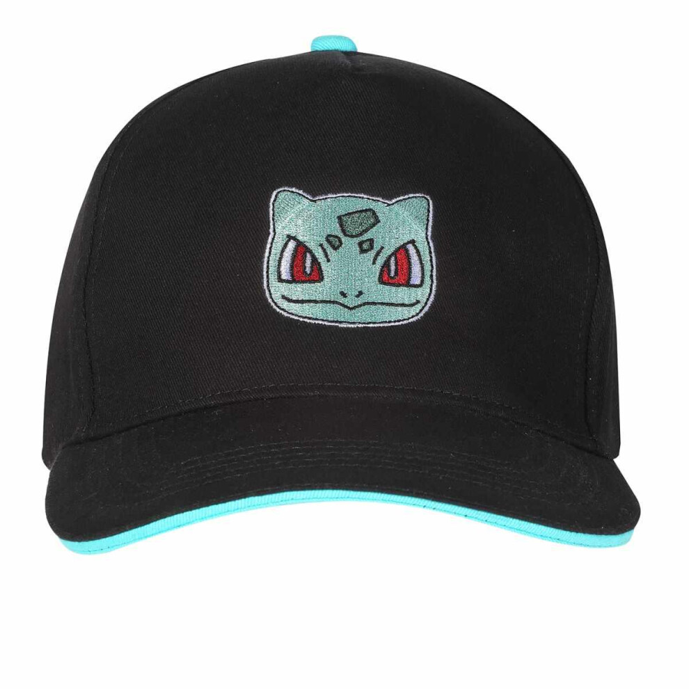Pokémon Pokemon Bulbasaur Badge Baseball Cap Black