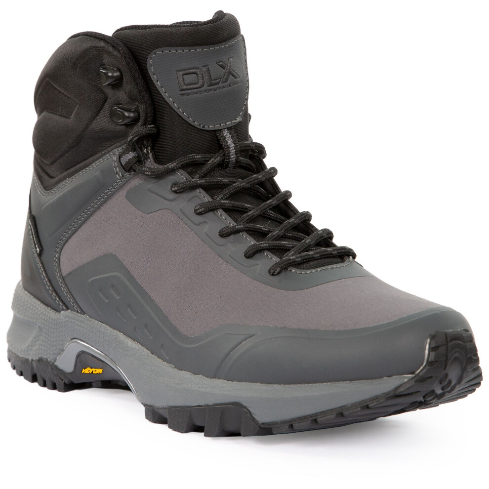Trespass Men's Grey Landen Dlx Walking Boots - 9 Uk - 50% Polyurethane/50% Vibram - Image 3