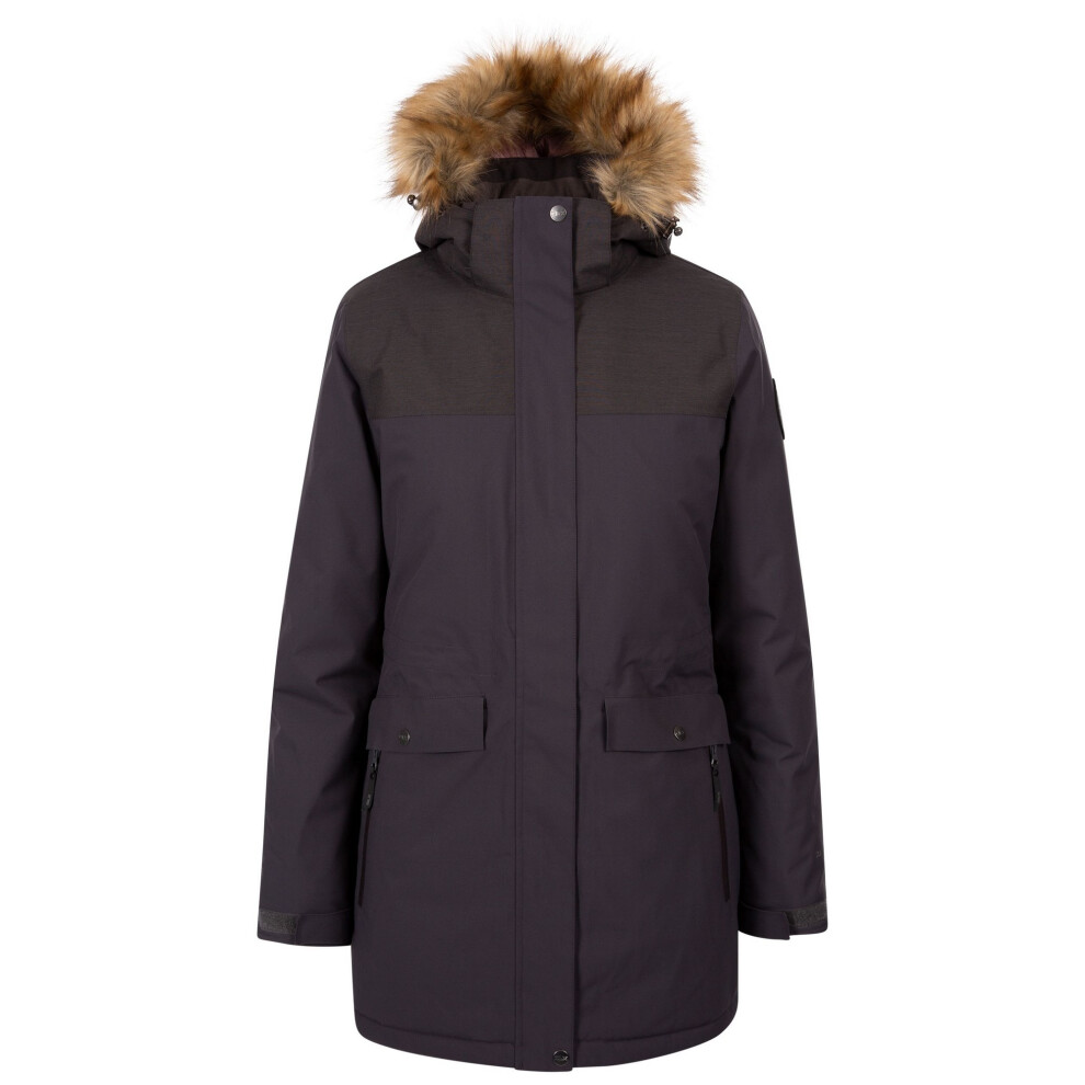 Trespass Womens/Ladies Miranda DLX Waterproof Jacket (Dark Grey) - Size Small - Image 3