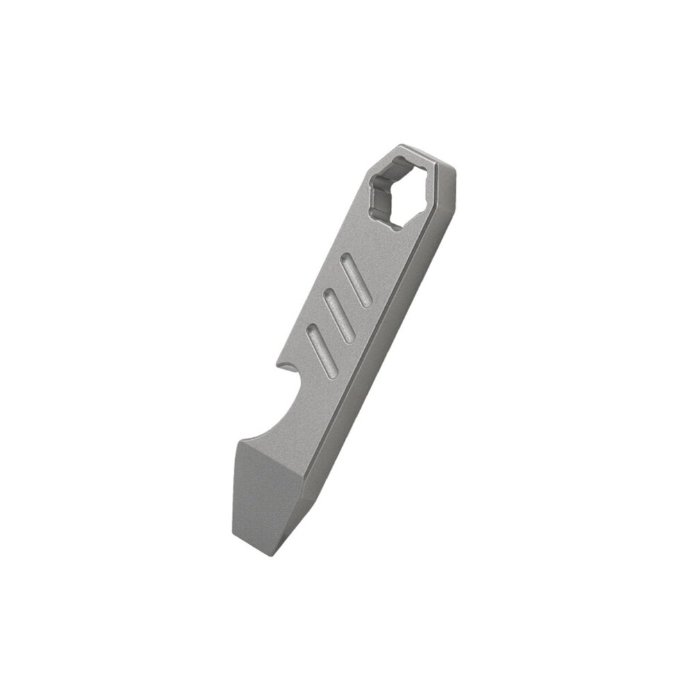 Titanium Edc Pry Bar Multifunction Pocket Tool With Bottle Opener And Keychain Hole 9169991260549