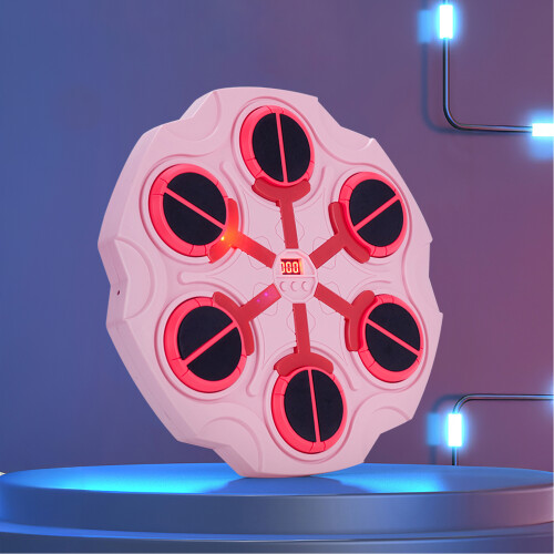 Living And Home 6-Target Music Boxing Machine with LED Light For Kids 1