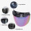 Motorrad Helm Visier UV-Schutz verstellbar 3
