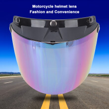 Motorrad Helm Visier UV-Schutz verstellbar