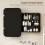 Homcom HOMCOM Bathroom Wall Cabinet with Mirror Black 5