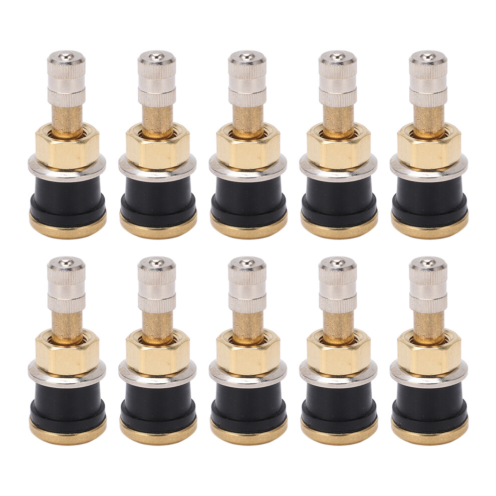 Tubeless Valve Stem For Truck Bus Tr501 High Strength Brass Rustproof Leakproof Valve Easy Install Durable Material Extended Tire Life Direct 9437117396886