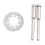 10PCS  22mm Diamond cutting disc saw blade mill sheet 7