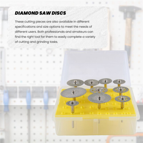 10 Pieces Grinding Stone Cutting Discs Cutting Wheel Set for