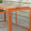 PawHut PawHut Rabbit Hutch, Folding Wooden Rabbit Run with Openable Top, Orange 8