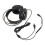 Gaming RGB Rainbow Wired Over-Ear Headset with Mic, Adjustable Black 13