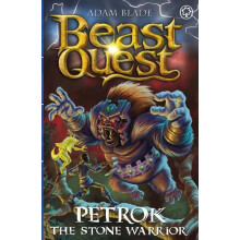 Beast Quest Petrok the Stone Warrior by Adam Blade Paperback Book