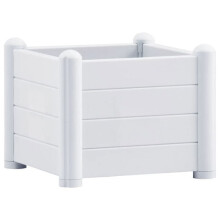 Jardinière surélevée - HELLOSHOP26 - 43x43x35 cm - PP 30 L - Carrée - Résistante UV et gel