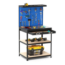 Estabelecido garagem - HELLOSHOP26 - 81 x 41 x 156 cm - Ultra resistente - Armazenamento otimizado - Capacidade 225 kg