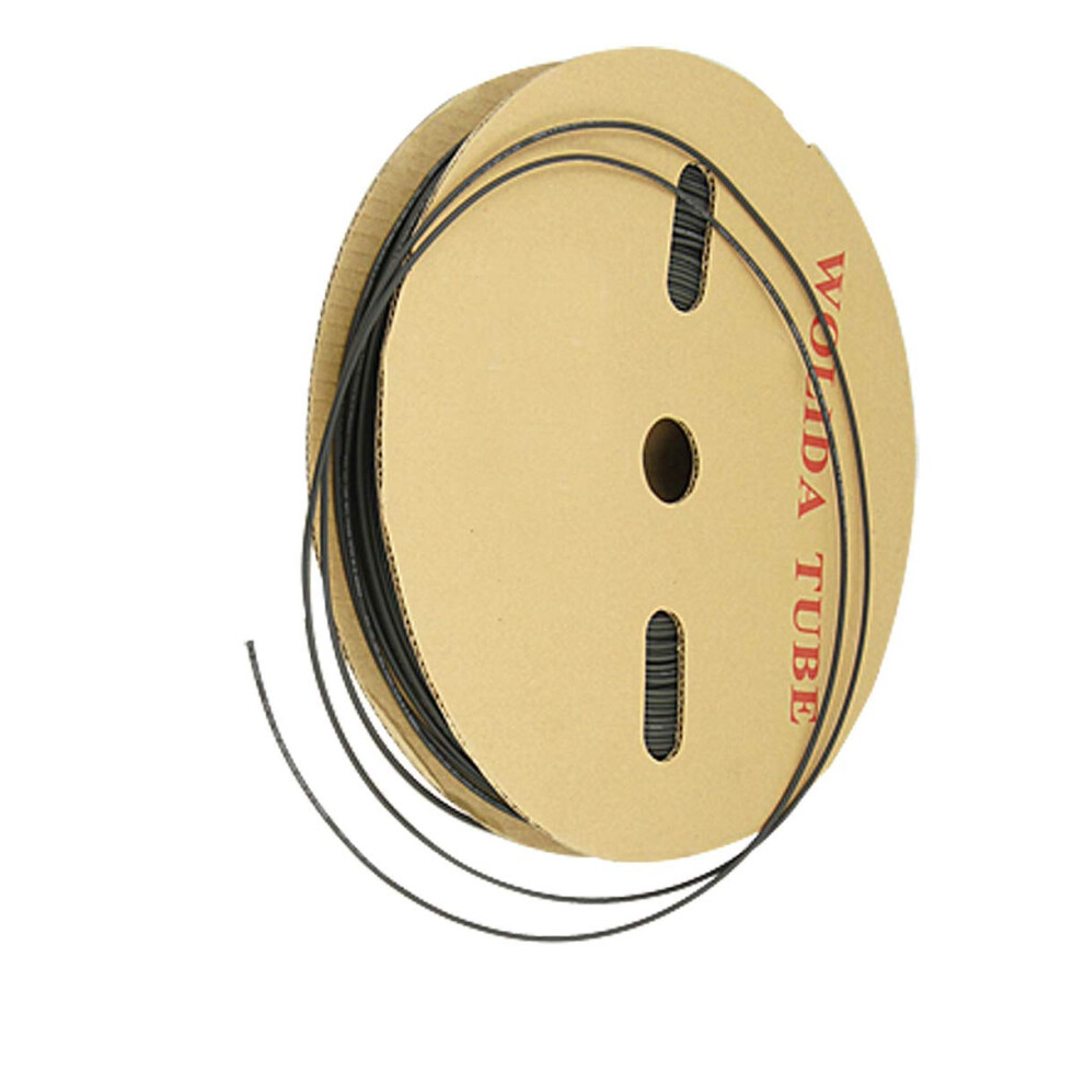 200M Polyolefin Heat Shrink Tube 600V Black 2:1 For Electrical Wire Insulation And Cable Protection 9169991261119