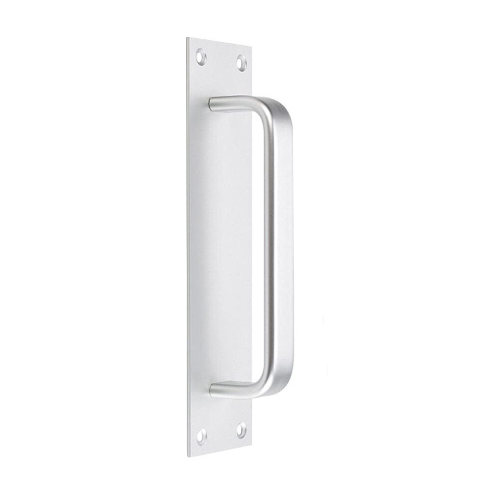 Matte Silver Aluminum Alloy Sliding Door Handle Rustproof Modern Design For Cabinet Wardrobe 9771547237761