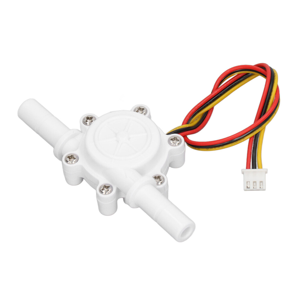 Hall Effect Water Flow Sensor Dc3.5-24V 0.3-10L/Min 25Cm 180 Flowmeter 8441388214627