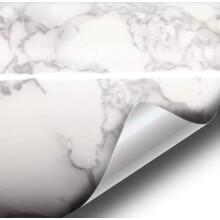 Gloss White Marble Vinyl Wrap Roll 16x30in 3 Pack SelfAdhesive Waterproof Bubble