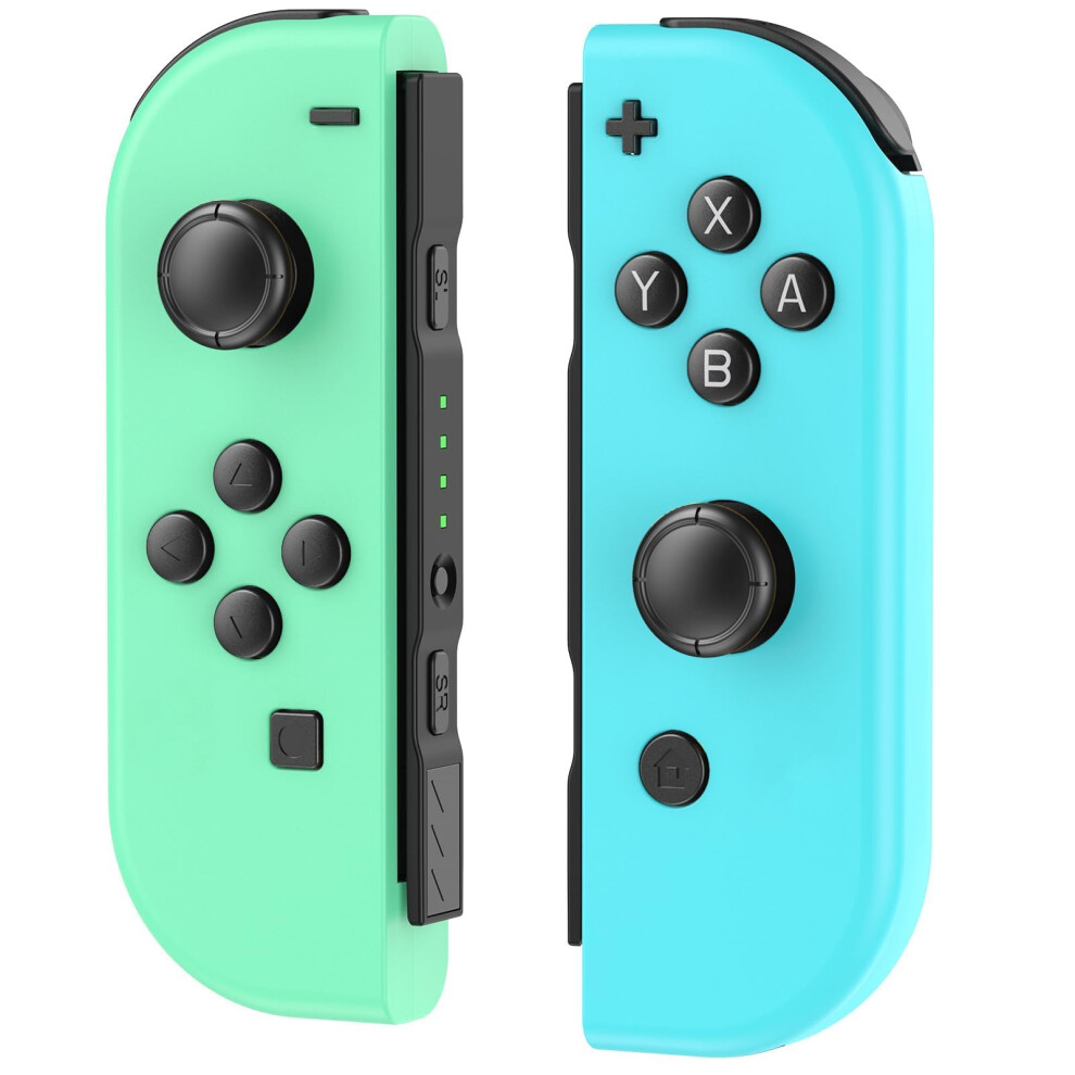 Wireless Controller With Dual Vibration Motion Control Wakeup Function For Nintendo Switch Blue/Red 9169991261898
