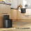 Homcom 8L Hanging Kitchen Bin, Rubbish bin w/ Stay-Open Lid for Under Sink 4