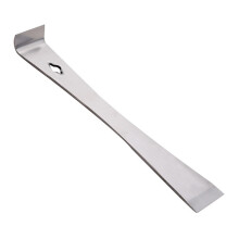 Pry Bar Trim Puller with Sharp Scraper Edge and Nail Puller for Doors Flooring Windows Pink 26cm