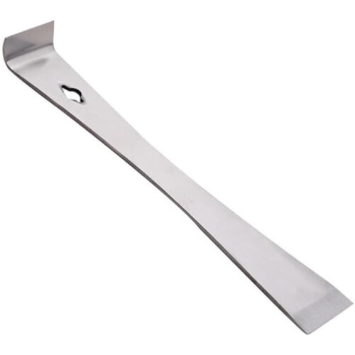 Pry Bar Trim Puller with Sharp Scraper Edge and Nail Puller for Doors Flooring Windows Pink 26cm 1
