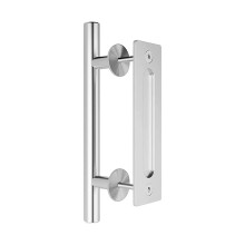 Barn Door Handle Double Sided Rustic Carbon Steel Sliding Door Pull for Farmhouse and Display Window