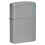 Zippo Zippo Lighter Flat Grey Zippo Logo Genuine Windproof Refillable Petrol Lighter 1