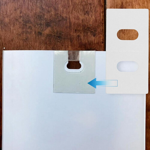 10pcs Vertical Blind  Tabs Kit Easy SnapOn Install for Replacement Blind Slats 1